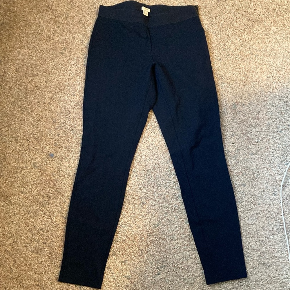J. Crew Navy Ponte Pant size 6